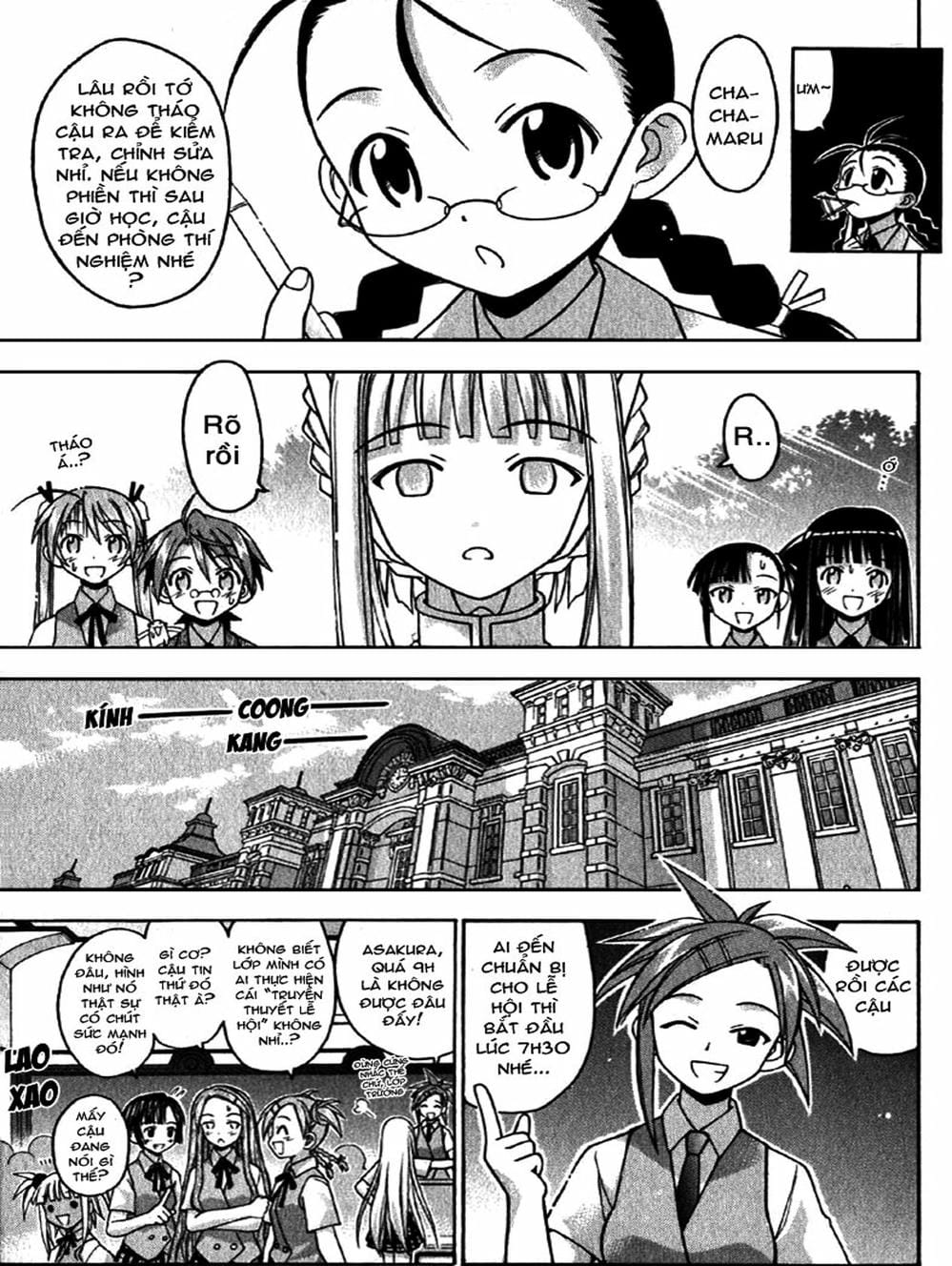 Truyện Tranh Pháp Sư Tí Hon Negima - Mahou Sensei Negima! trang 10