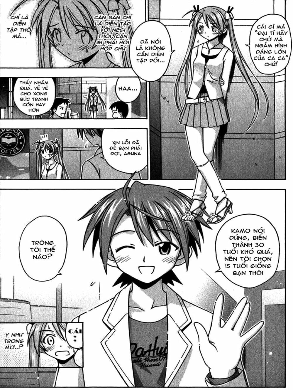 Truyện Tranh Pháp Sư Tí Hon Negima - Mahou Sensei Negima! trang 10