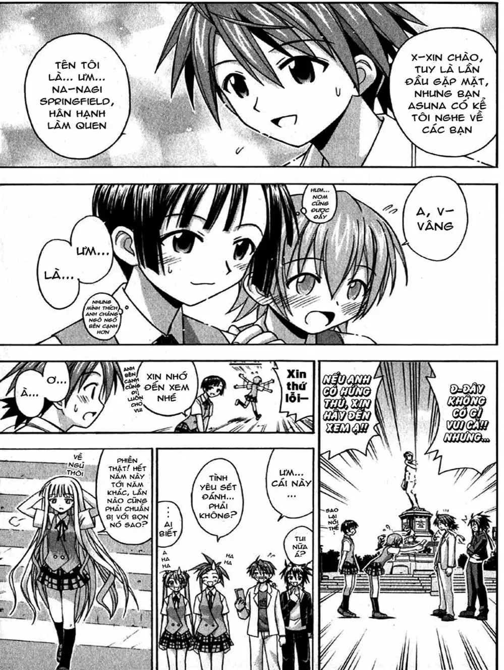 Truyện Tranh Pháp Sư Tí Hon Negima - Mahou Sensei Negima! trang 10