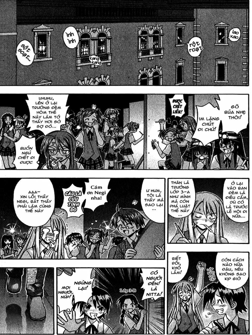 Truyện Tranh Pháp Sư Tí Hon Negima - Mahou Sensei Negima! trang 10