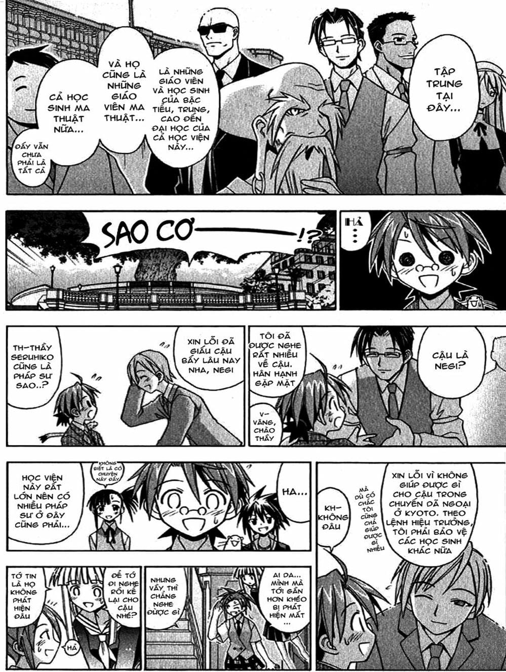 Truyện Tranh Pháp Sư Tí Hon Negima - Mahou Sensei Negima! trang 10