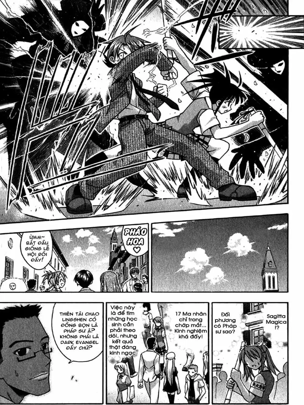 Truyện Tranh Pháp Sư Tí Hon Negima - Mahou Sensei Negima! trang 10
