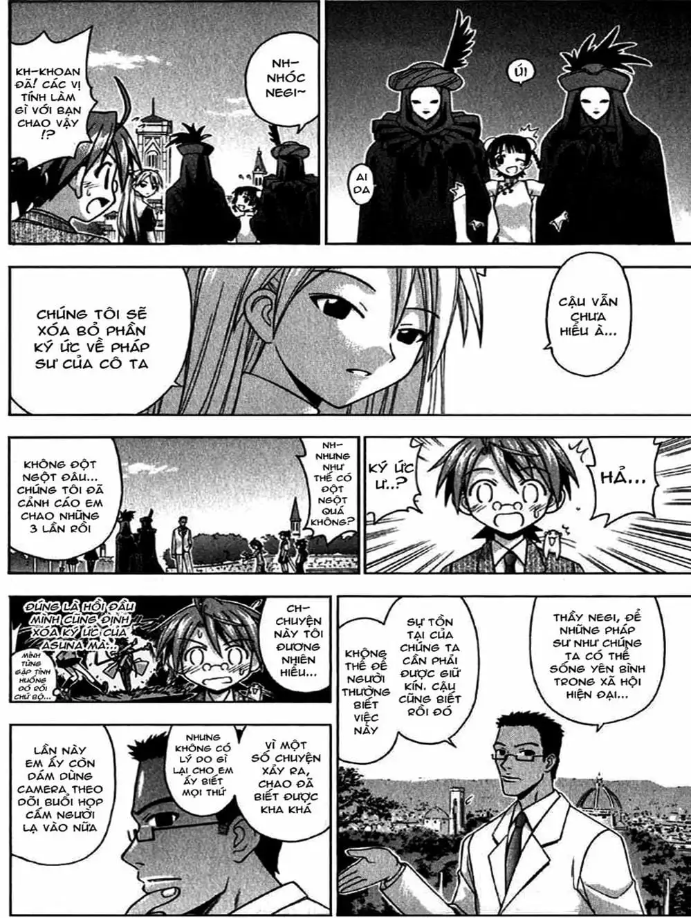 Truyện Tranh Pháp Sư Tí Hon Negima - Mahou Sensei Negima! trang 10