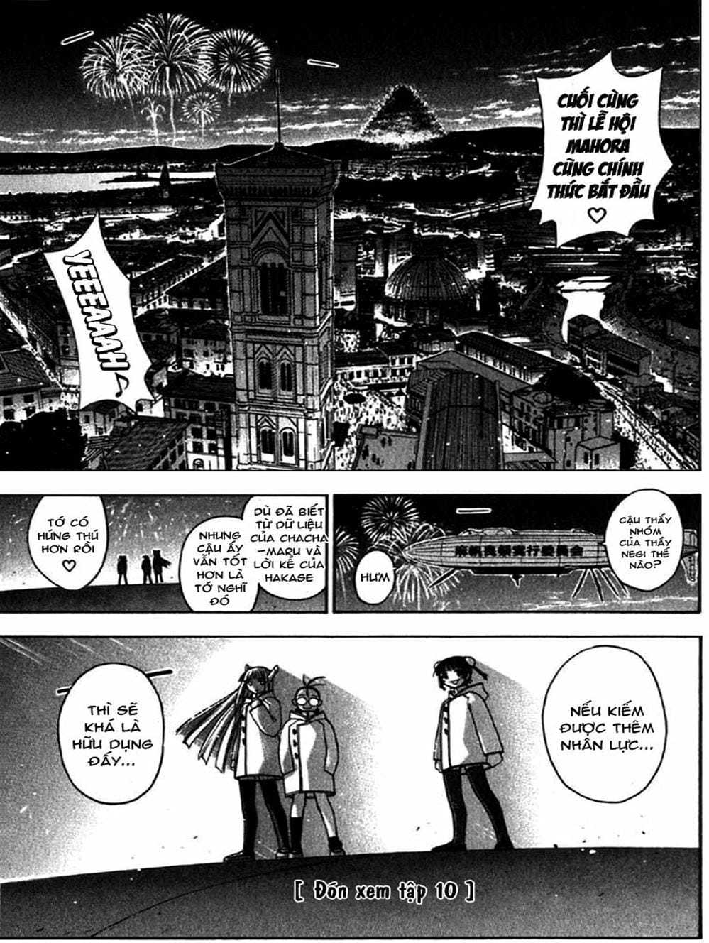 Truyện Tranh Pháp Sư Tí Hon Negima - Mahou Sensei Negima! trang 10