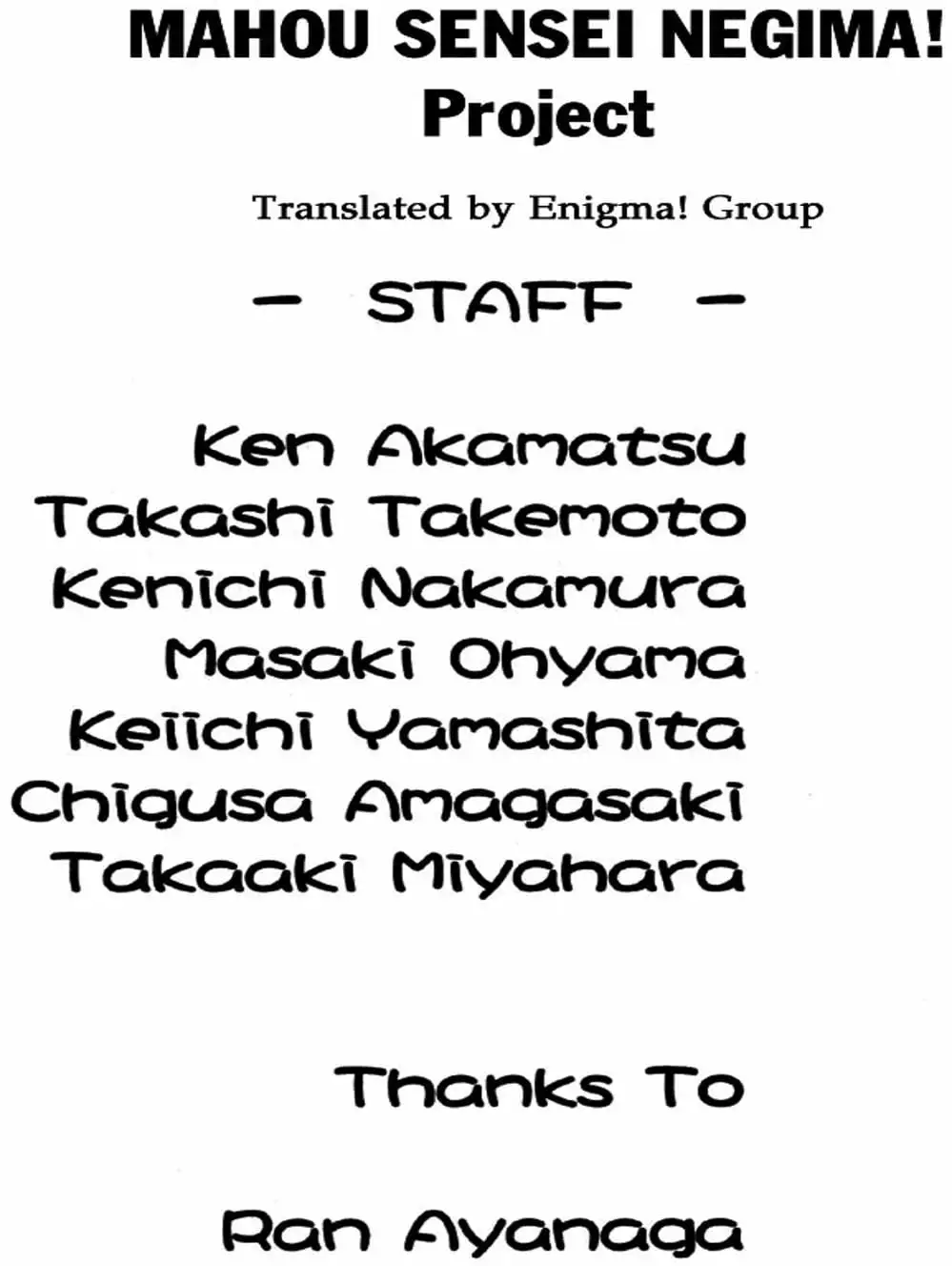 Truyện Tranh Pháp Sư Tí Hon Negima - Mahou Sensei Negima! trang 10