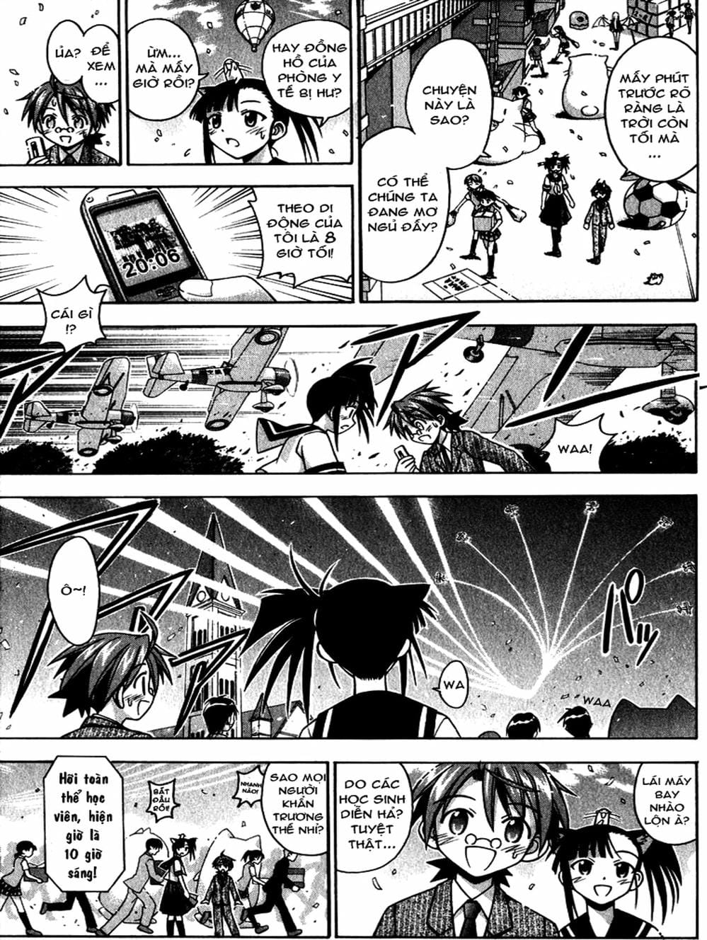 Truyện Tranh Pháp Sư Tí Hon Negima - Mahou Sensei Negima! trang 10