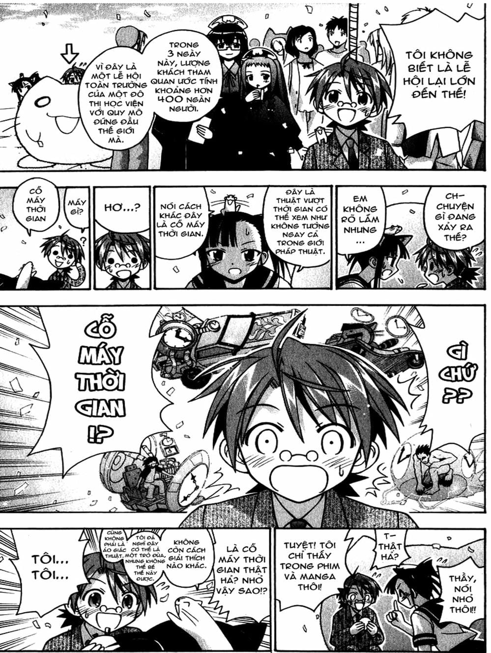 Truyện Tranh Pháp Sư Tí Hon Negima - Mahou Sensei Negima! trang 10