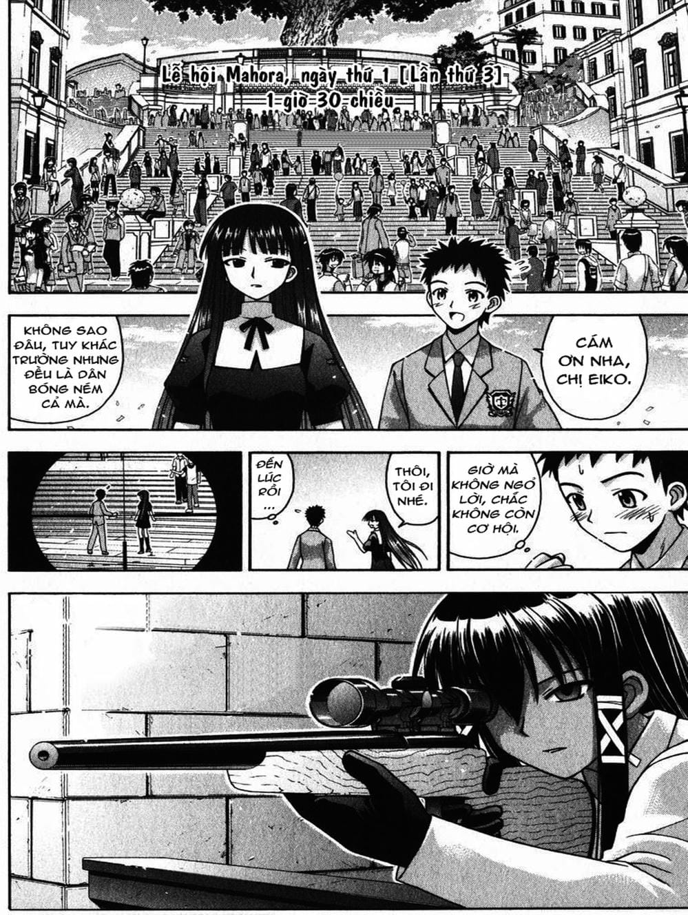 Truyện Tranh Pháp Sư Tí Hon Negima - Mahou Sensei Negima! trang 10