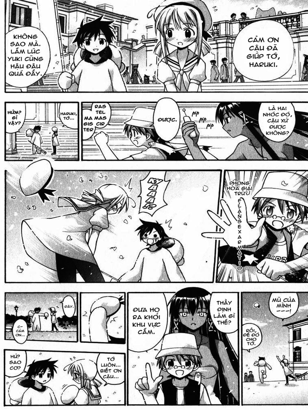 Truyện Tranh Pháp Sư Tí Hon Negima - Mahou Sensei Negima! trang 10