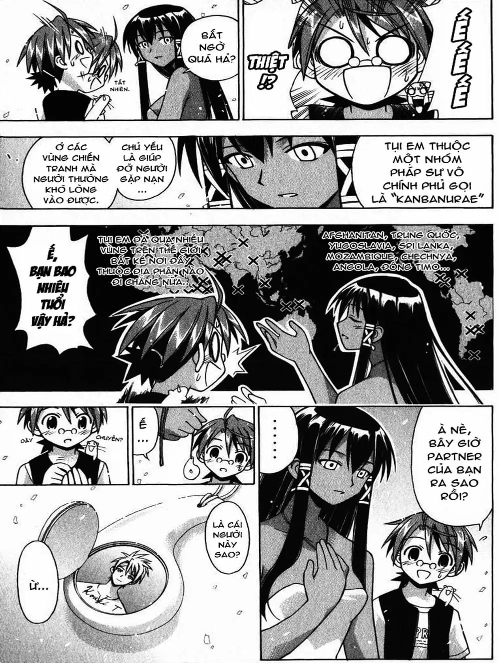 Truyện Tranh Pháp Sư Tí Hon Negima - Mahou Sensei Negima! trang 10