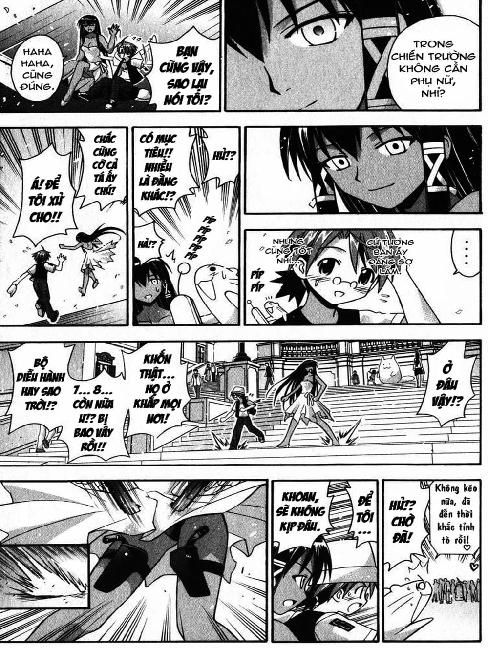 Truyện Tranh Pháp Sư Tí Hon Negima - Mahou Sensei Negima! trang 10