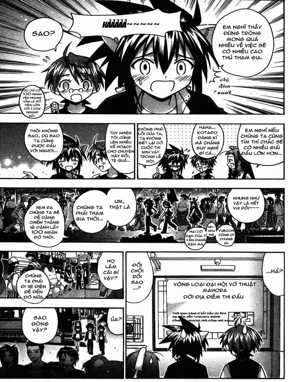Truyện Tranh Pháp Sư Tí Hon Negima - Mahou Sensei Negima! trang 10