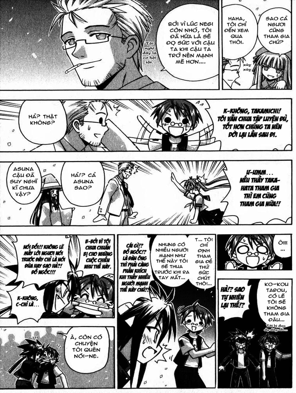 Truyện Tranh Pháp Sư Tí Hon Negima - Mahou Sensei Negima! trang 10