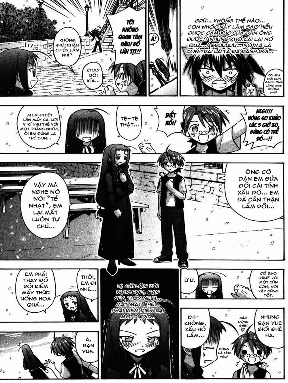 Truyện Tranh Pháp Sư Tí Hon Negima - Mahou Sensei Negima! trang 10