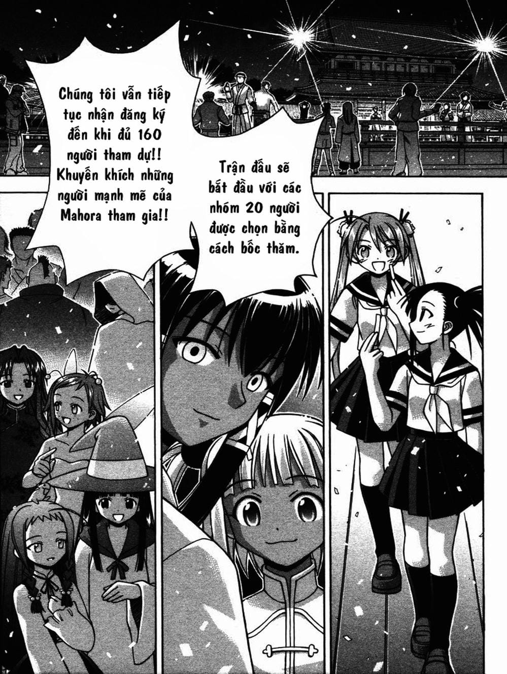 Truyện Tranh Pháp Sư Tí Hon Negima - Mahou Sensei Negima! trang 10