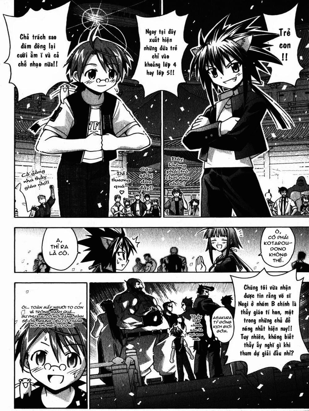 Truyện Tranh Pháp Sư Tí Hon Negima - Mahou Sensei Negima! trang 10