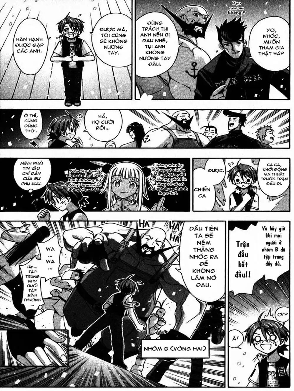 Truyện Tranh Pháp Sư Tí Hon Negima - Mahou Sensei Negima! trang 10