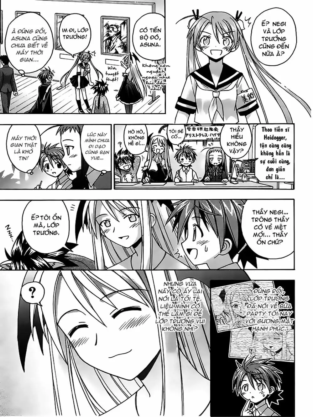 Truyện Tranh Pháp Sư Tí Hon Negima - Mahou Sensei Negima! trang 10
