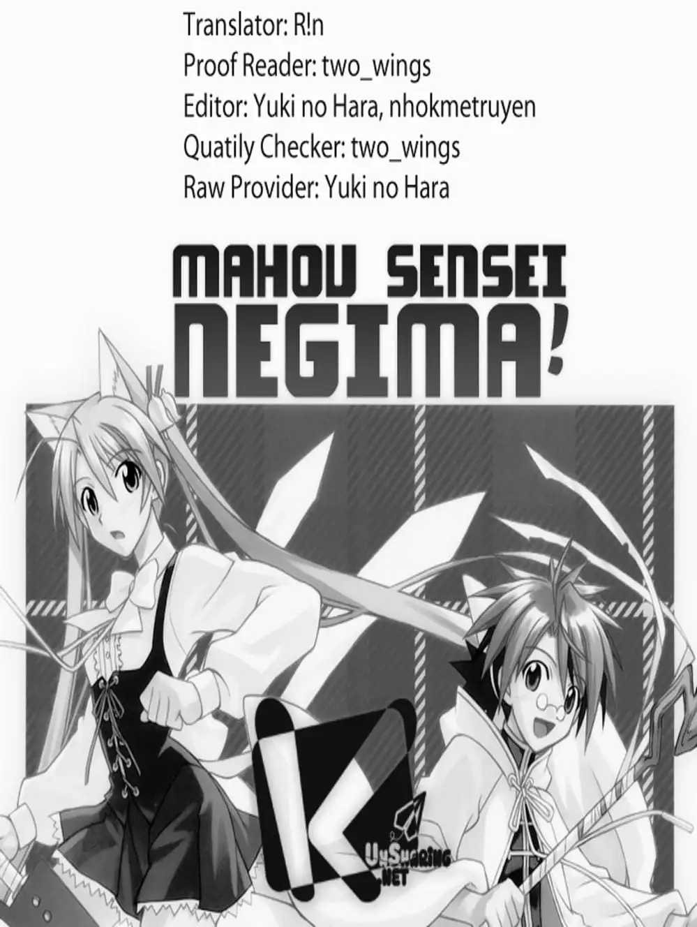 Truyện Tranh Pháp Sư Tí Hon Negima - Mahou Sensei Negima! trang 10
