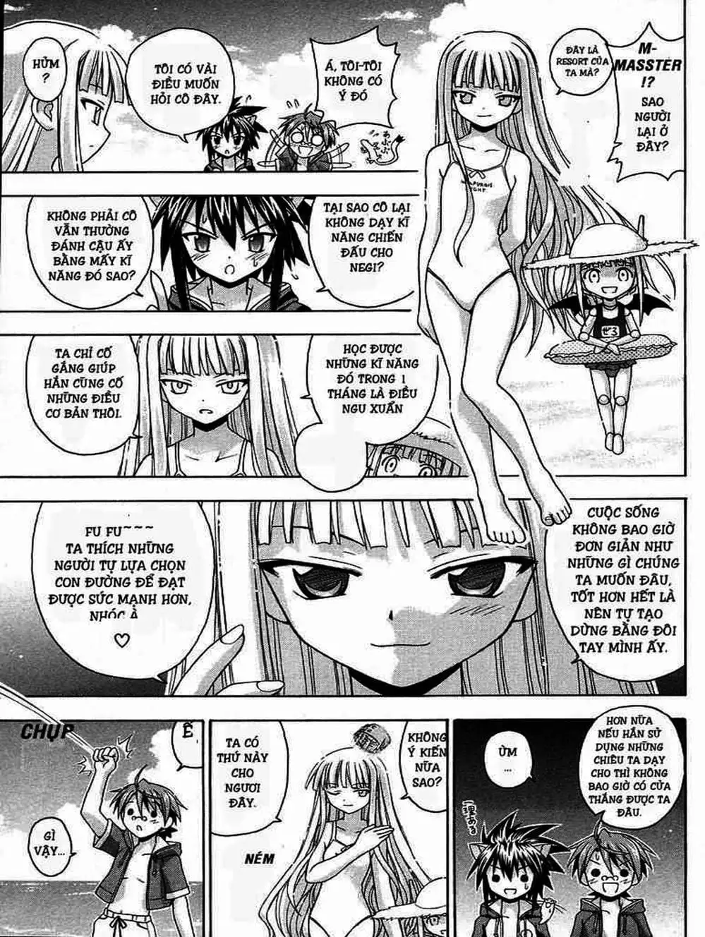 Truyện Tranh Pháp Sư Tí Hon Negima - Mahou Sensei Negima! trang 10