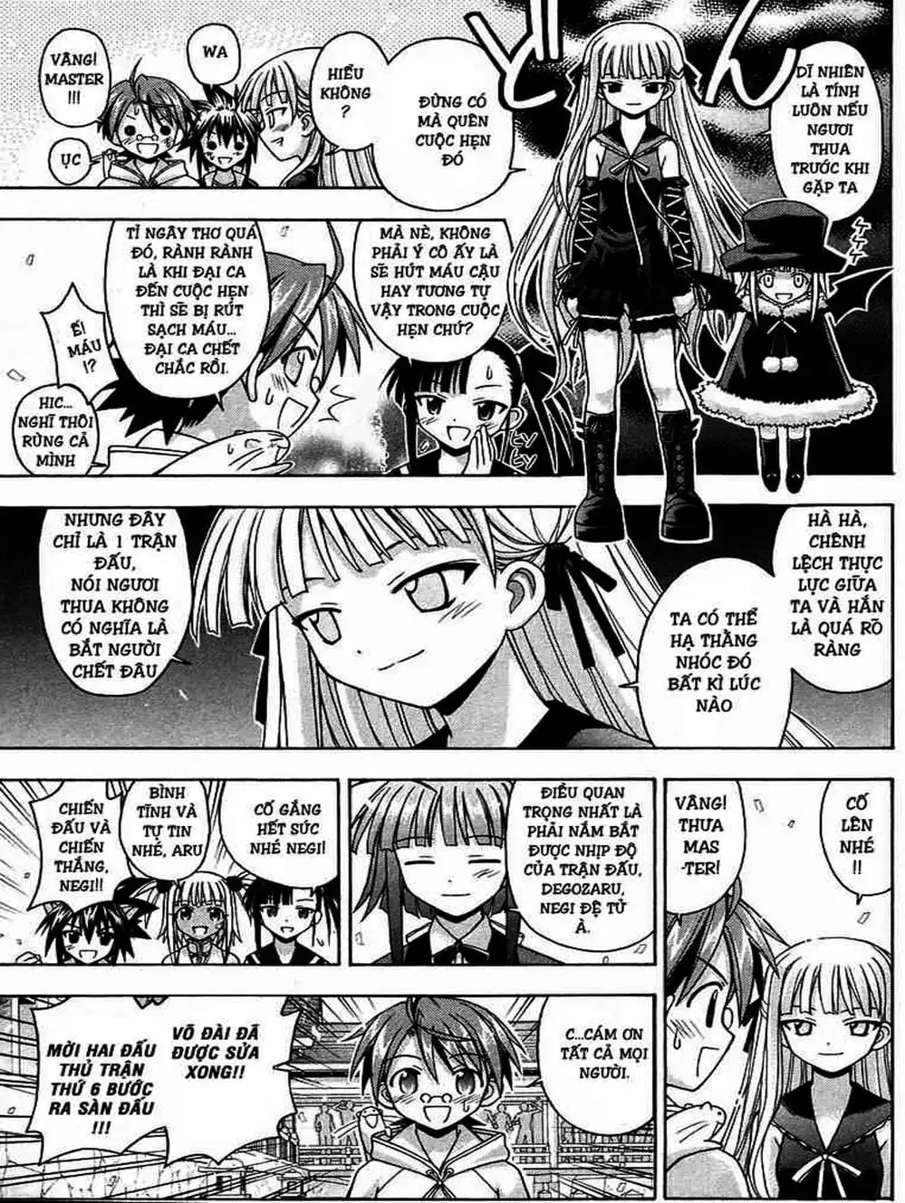 Truyện Tranh Pháp Sư Tí Hon Negima - Mahou Sensei Negima! trang 10