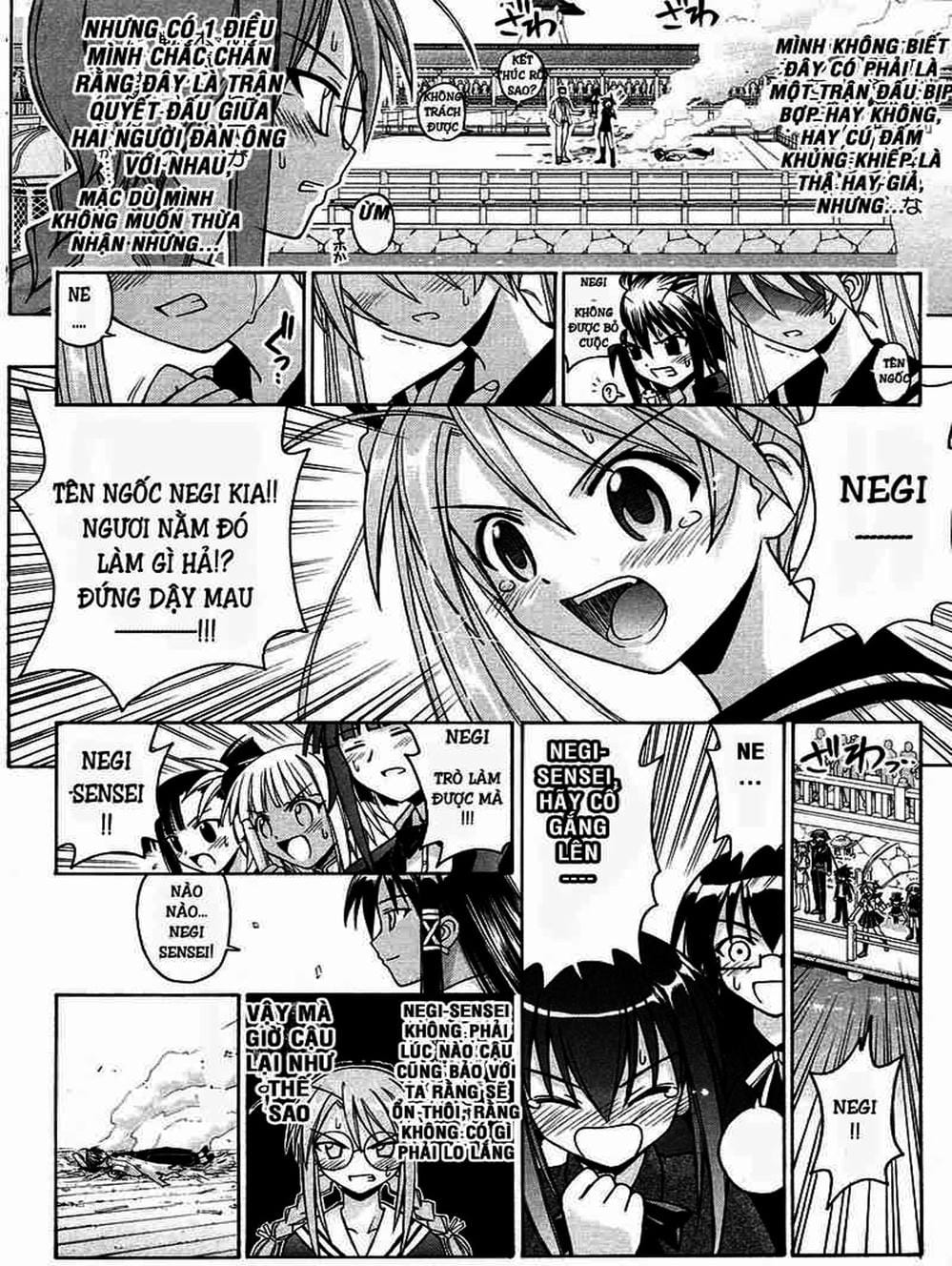 Truyện Tranh Pháp Sư Tí Hon Negima - Mahou Sensei Negima! trang 10