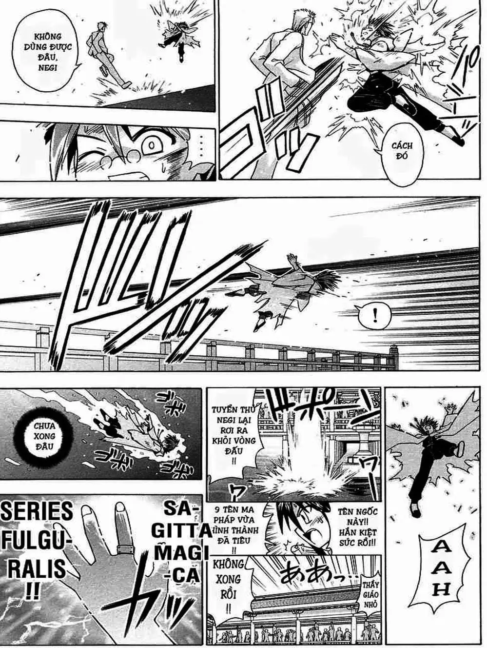 Truyện Tranh Pháp Sư Tí Hon Negima - Mahou Sensei Negima! trang 10