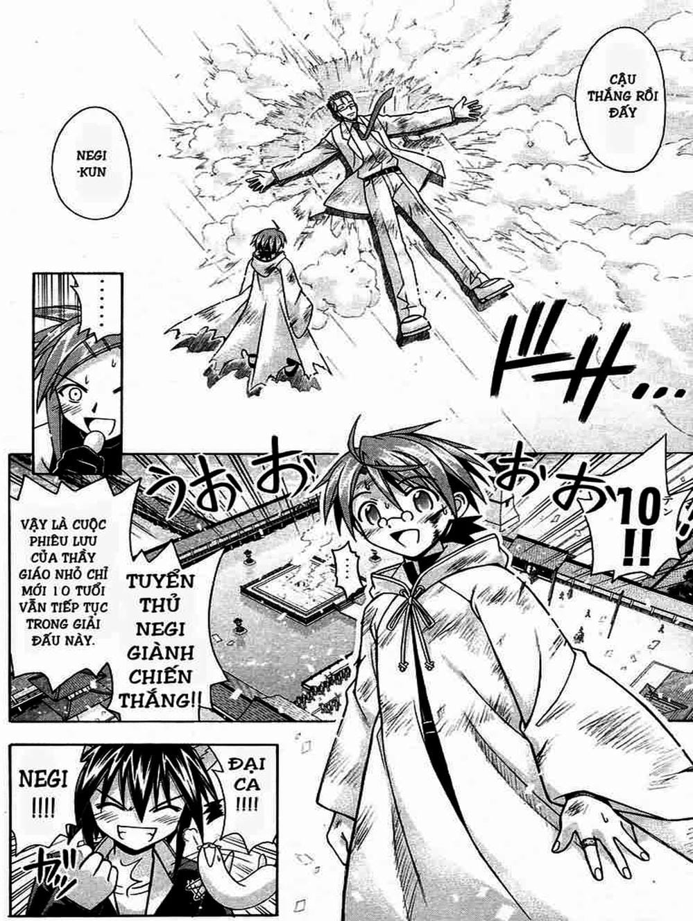 Truyện Tranh Pháp Sư Tí Hon Negima - Mahou Sensei Negima! trang 10