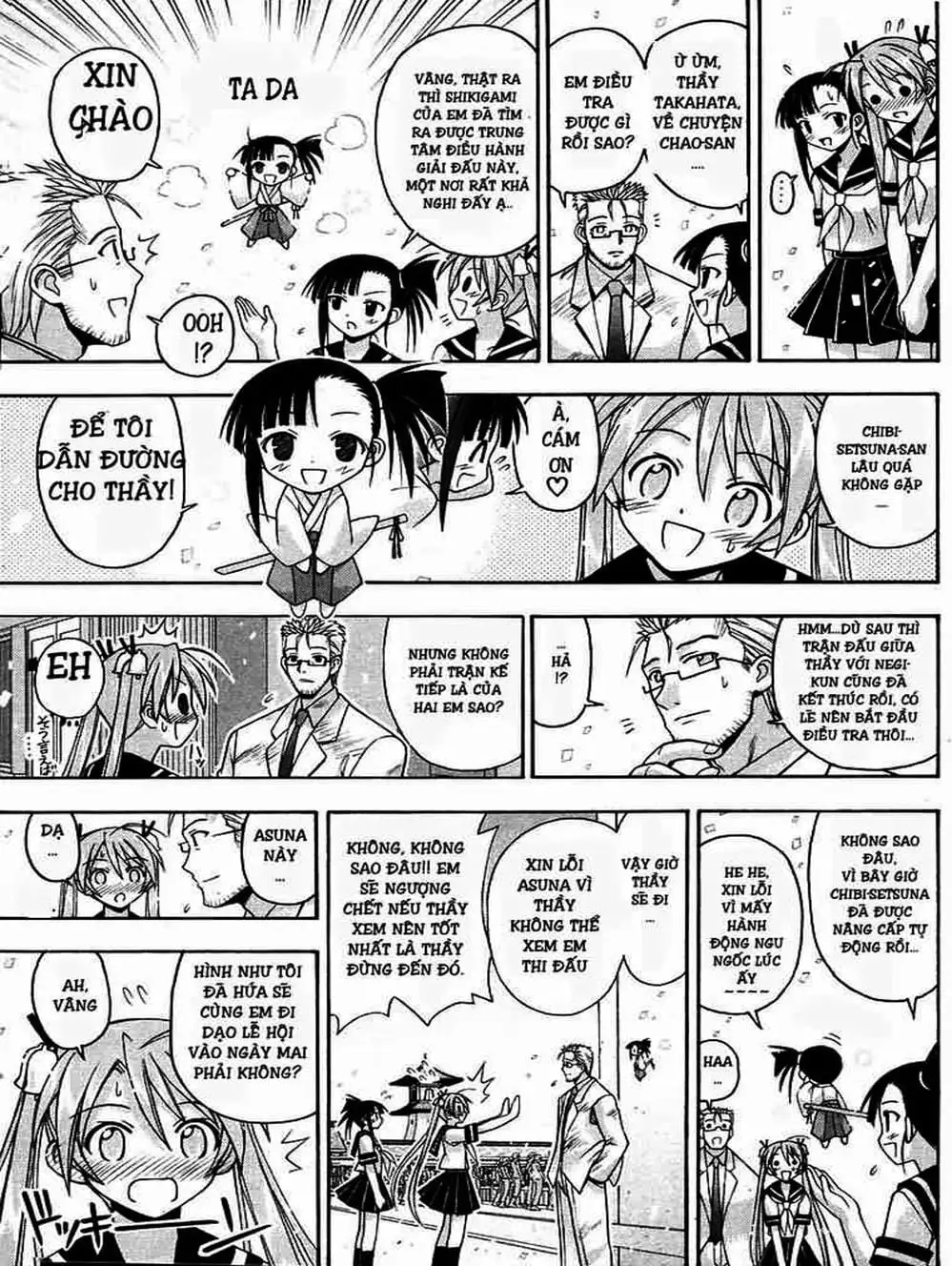 Truyện Tranh Pháp Sư Tí Hon Negima - Mahou Sensei Negima! trang 10