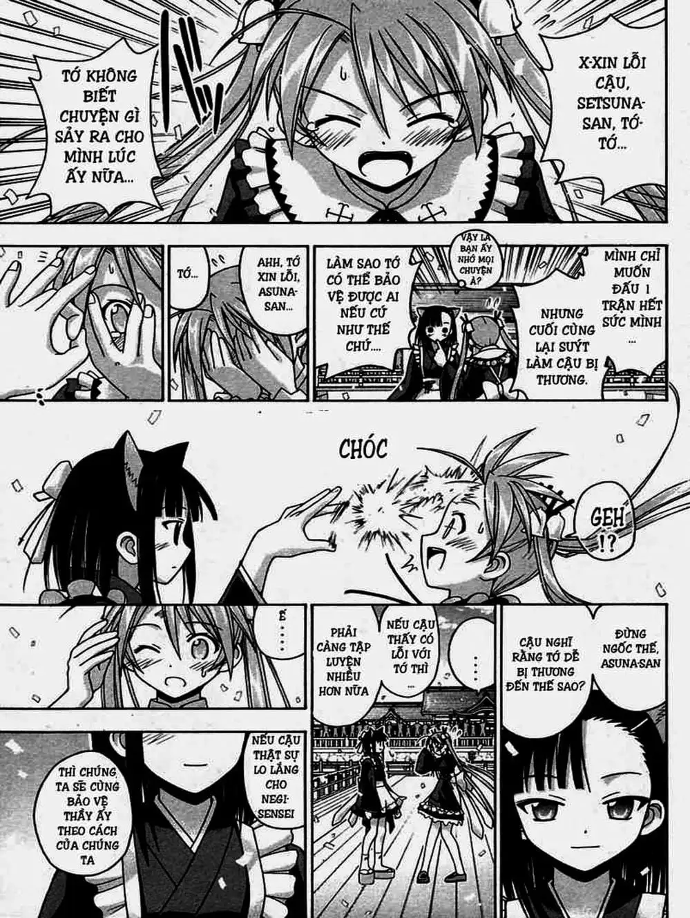 Truyện Tranh Pháp Sư Tí Hon Negima - Mahou Sensei Negima! trang 10