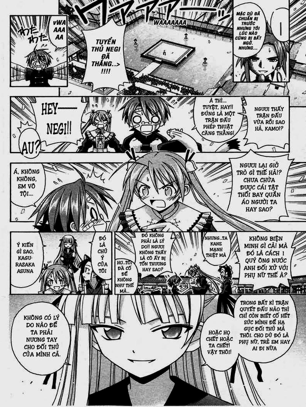 Truyện Tranh Pháp Sư Tí Hon Negima - Mahou Sensei Negima! trang 10