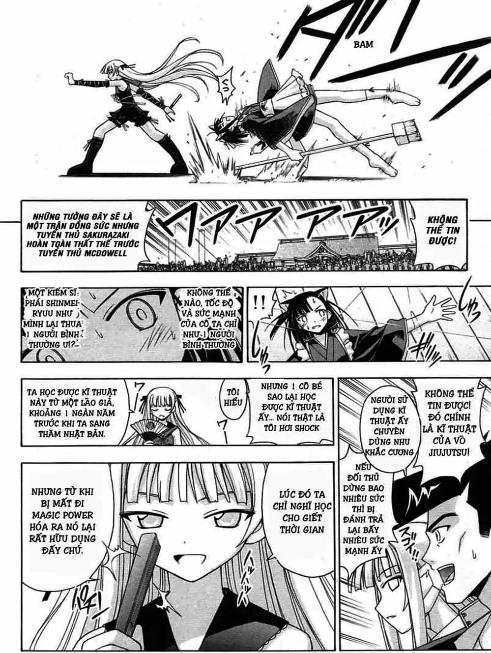 Truyện Tranh Pháp Sư Tí Hon Negima - Mahou Sensei Negima! trang 10