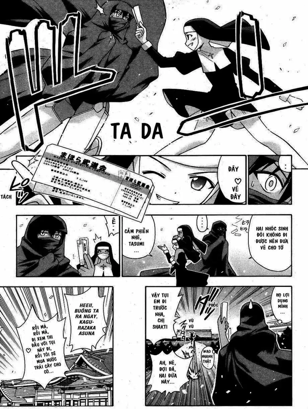 Truyện Tranh Pháp Sư Tí Hon Negima - Mahou Sensei Negima! trang 10