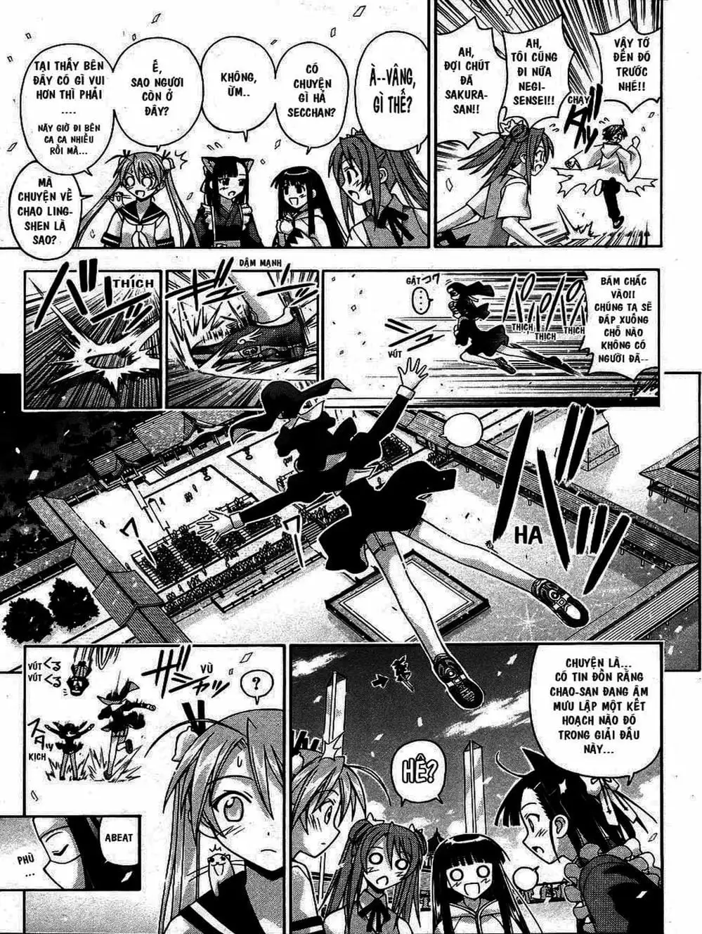 Truyện Tranh Pháp Sư Tí Hon Negima - Mahou Sensei Negima! trang 10
