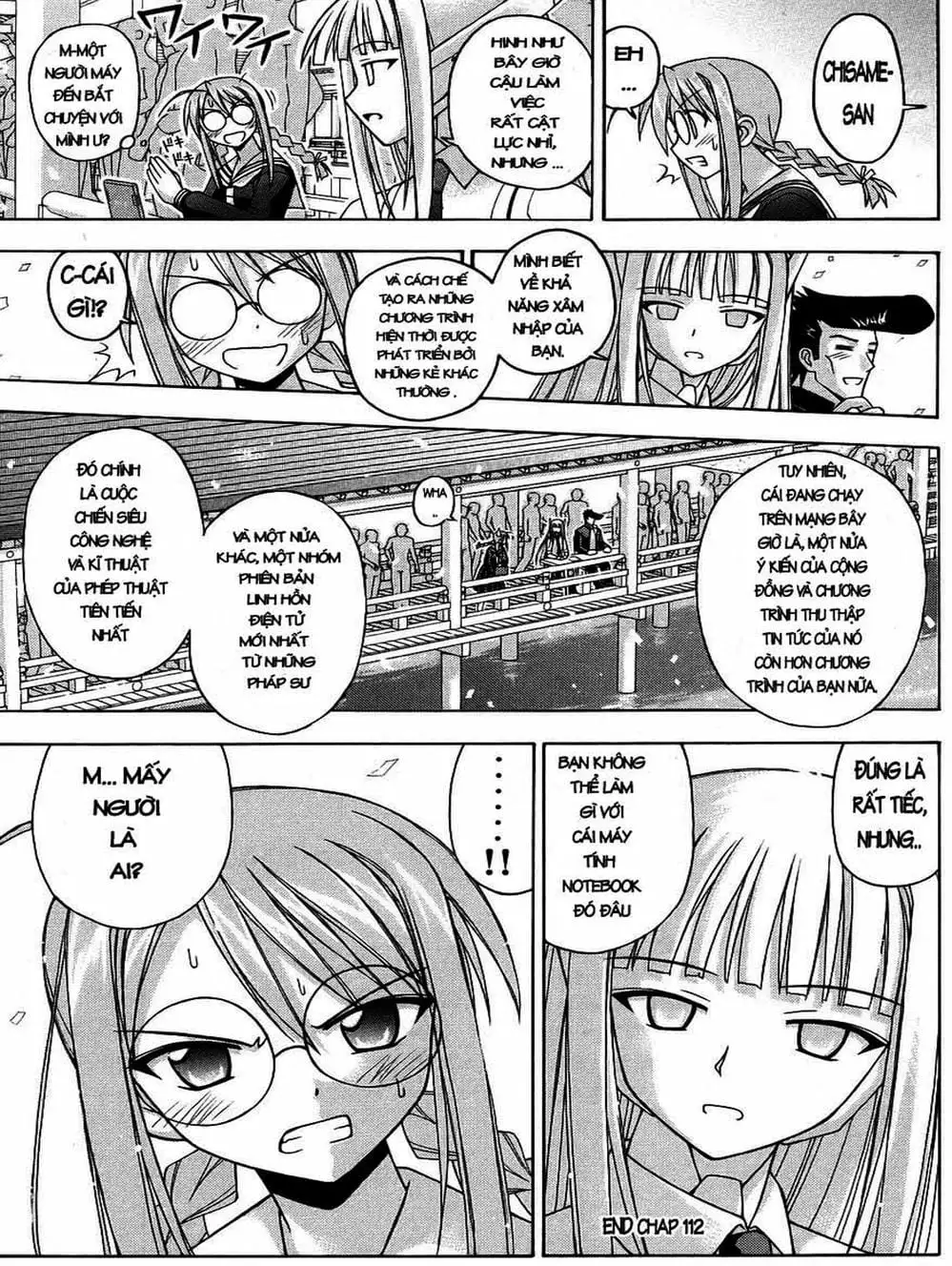 Truyện Tranh Pháp Sư Tí Hon Negima - Mahou Sensei Negima! trang 10