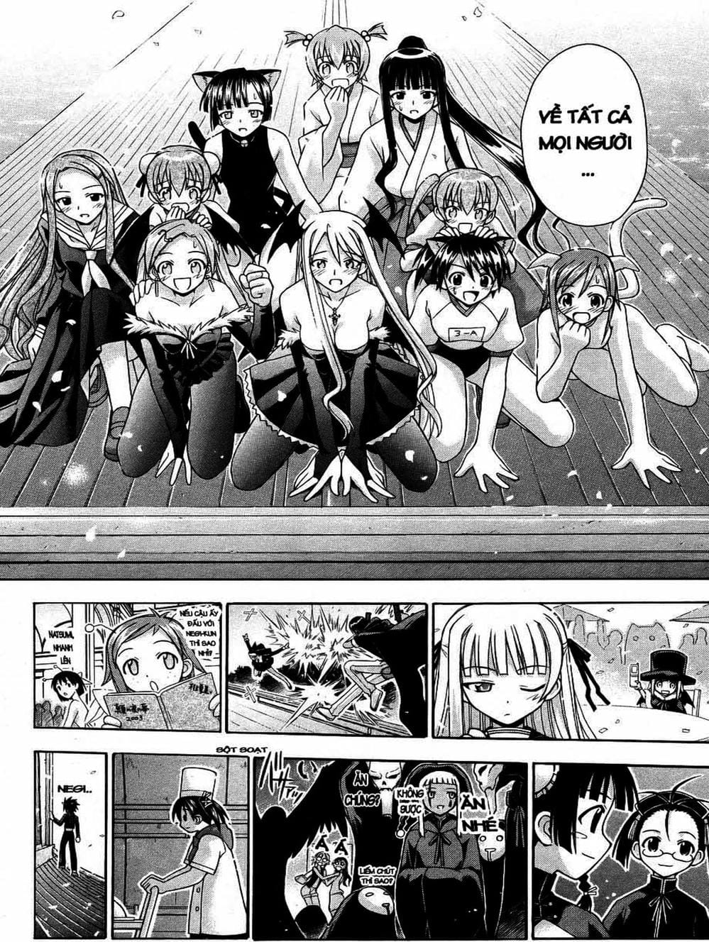 Truyện Tranh Pháp Sư Tí Hon Negima - Mahou Sensei Negima! trang 10