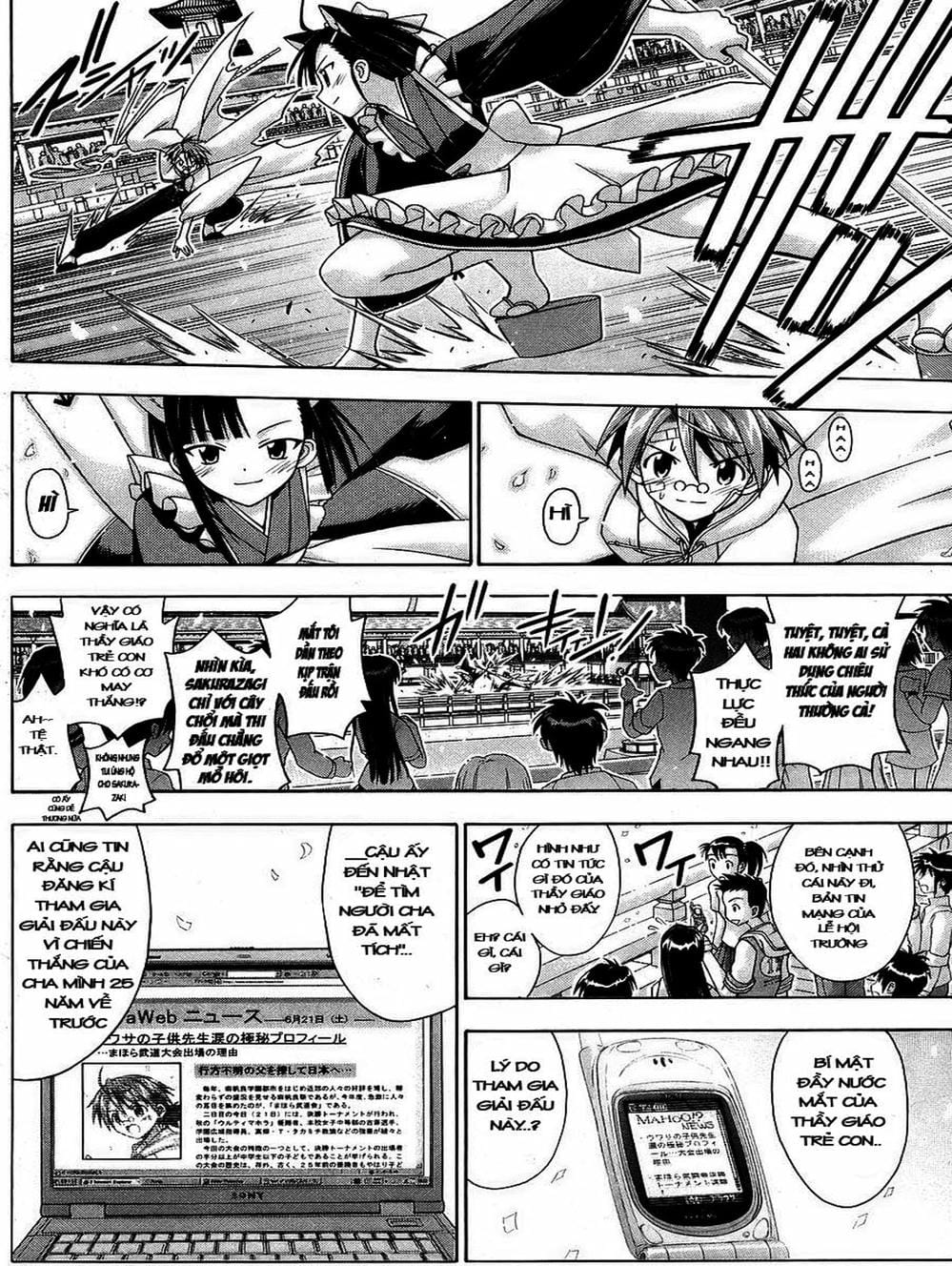 Truyện Tranh Pháp Sư Tí Hon Negima - Mahou Sensei Negima! trang 10