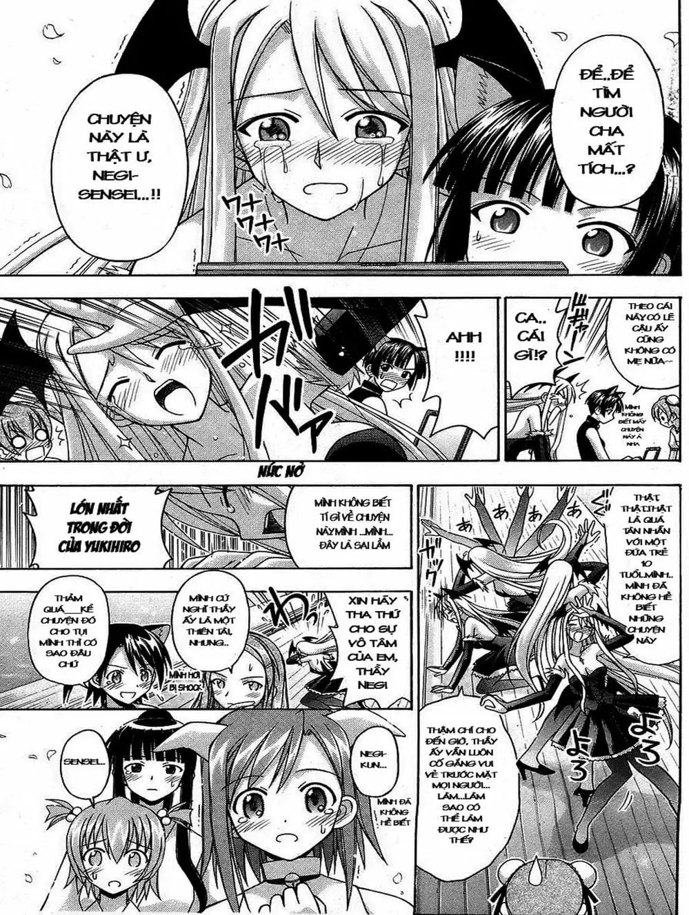 Truyện Tranh Pháp Sư Tí Hon Negima - Mahou Sensei Negima! trang 10