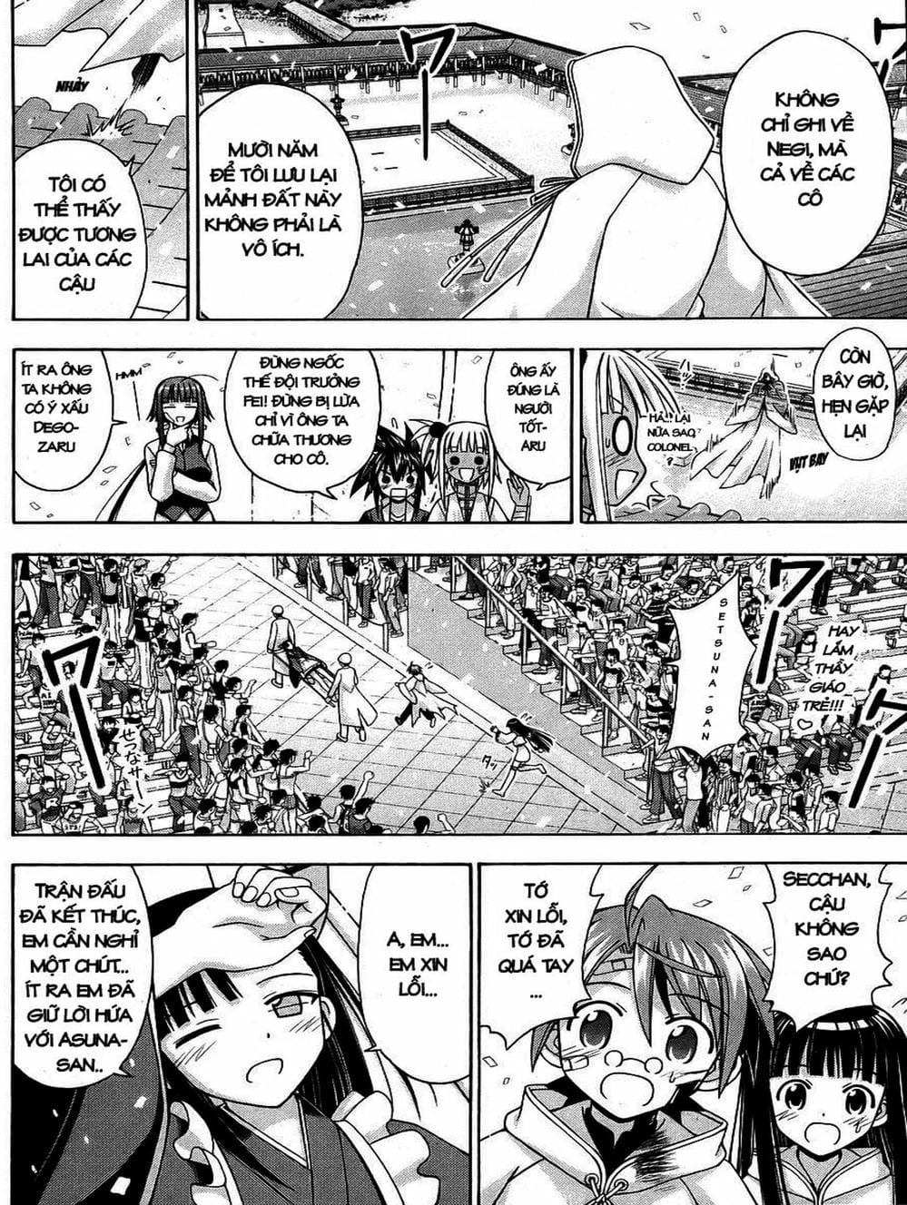 Truyện Tranh Pháp Sư Tí Hon Negima - Mahou Sensei Negima! trang 10