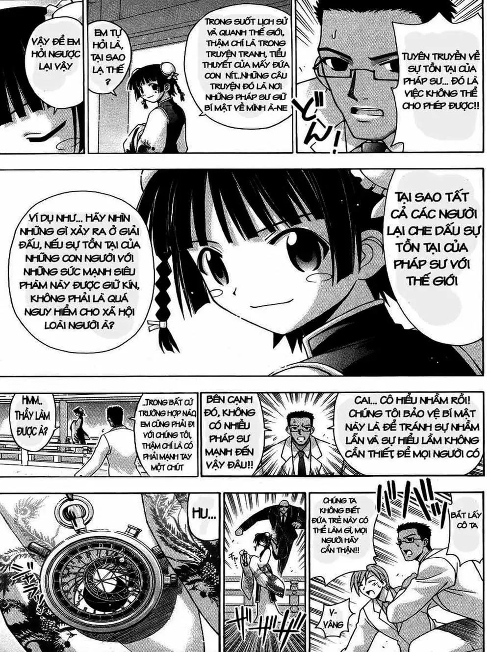 Truyện Tranh Pháp Sư Tí Hon Negima - Mahou Sensei Negima! trang 10