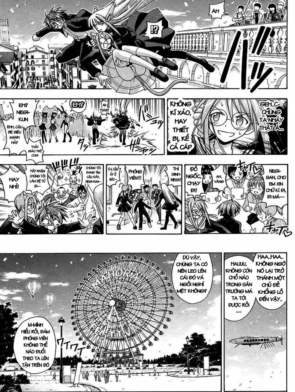 Truyện Tranh Pháp Sư Tí Hon Negima - Mahou Sensei Negima! trang 10