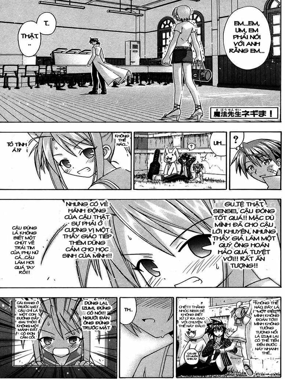 Truyện Tranh Pháp Sư Tí Hon Negima - Mahou Sensei Negima! trang 10