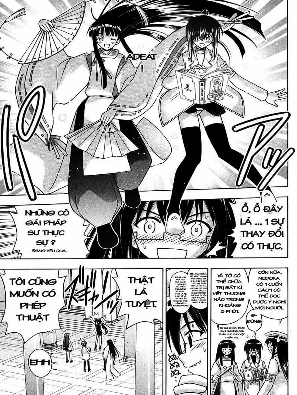 Truyện Tranh Pháp Sư Tí Hon Negima - Mahou Sensei Negima! trang 10