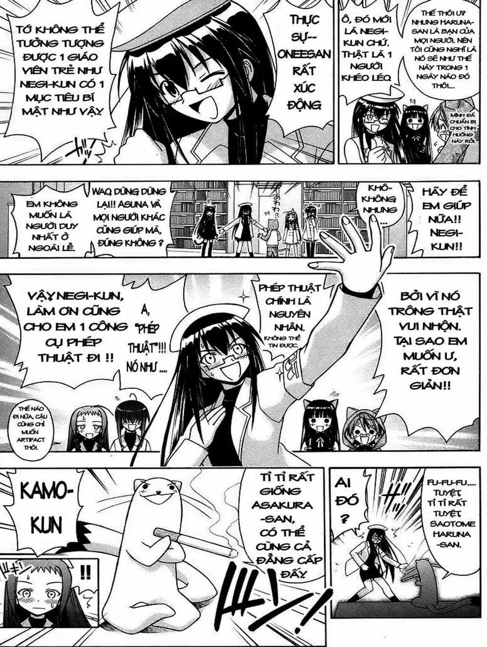Truyện Tranh Pháp Sư Tí Hon Negima - Mahou Sensei Negima! trang 10