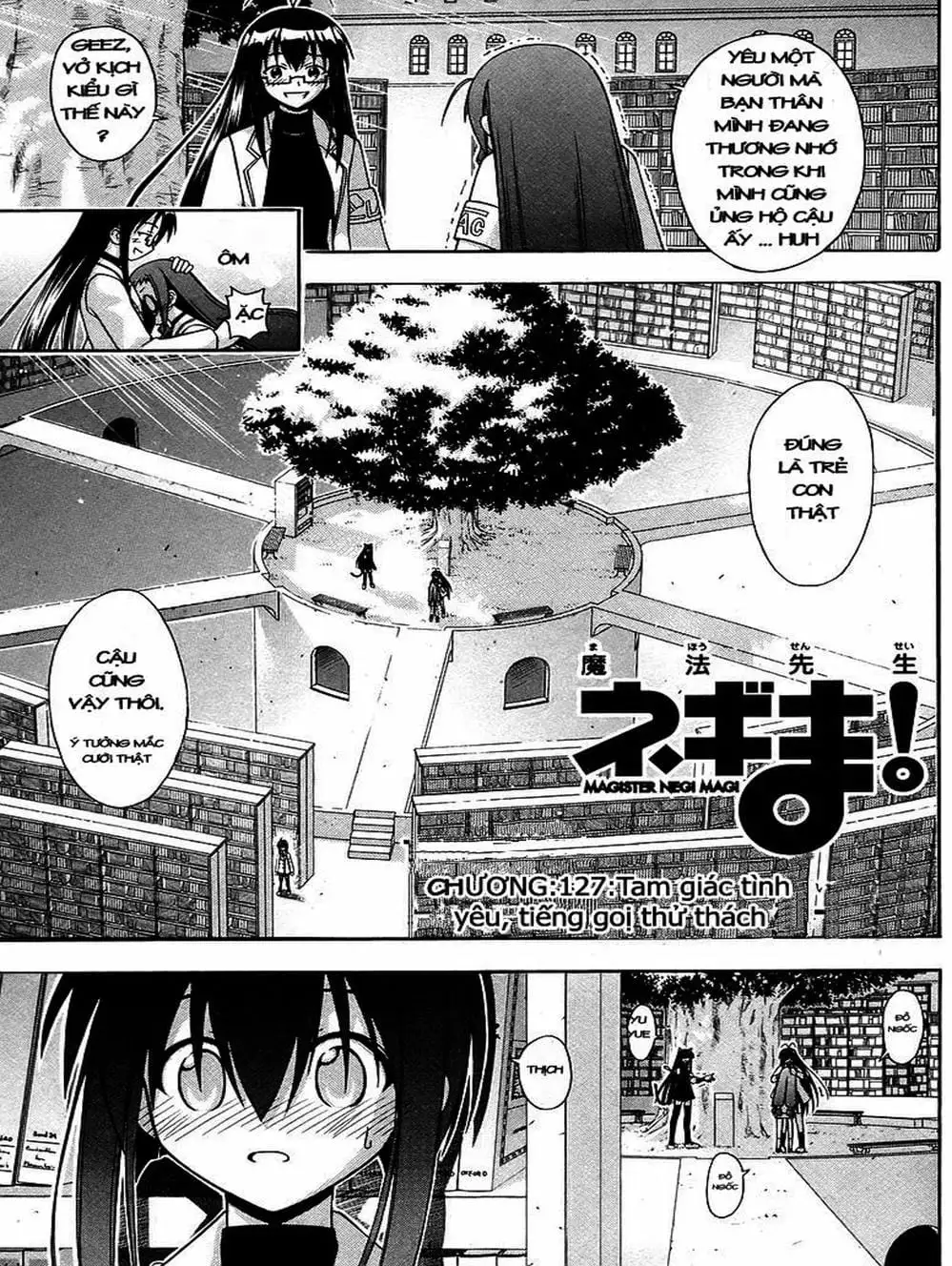 Truyện Tranh Pháp Sư Tí Hon Negima - Mahou Sensei Negima! trang 10