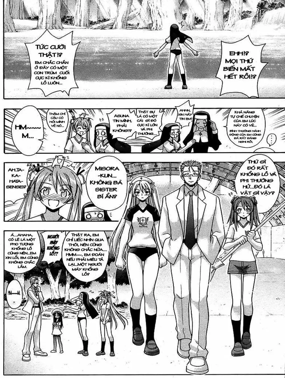 Truyện Tranh Pháp Sư Tí Hon Negima - Mahou Sensei Negima! trang 10