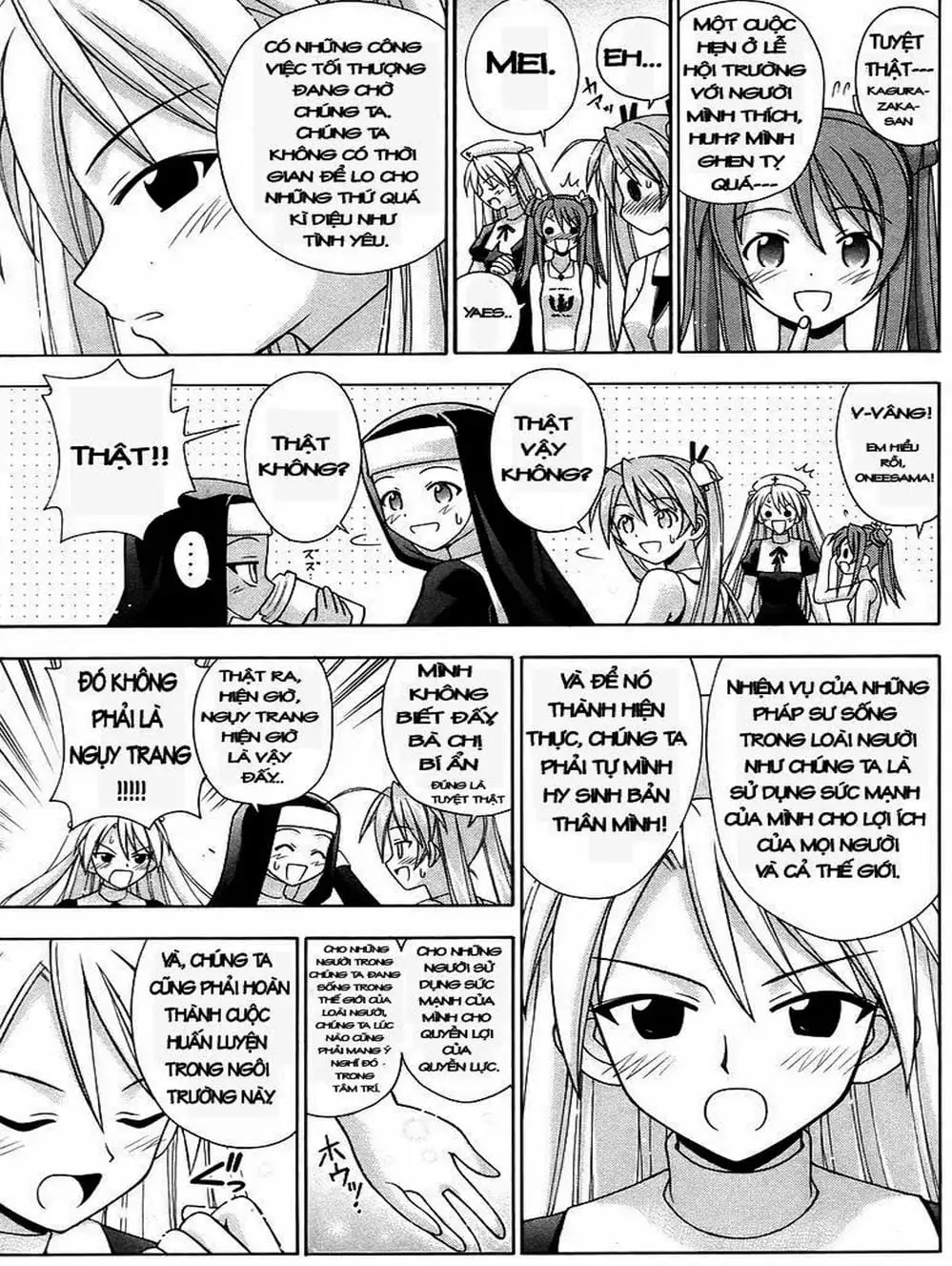 Truyện Tranh Pháp Sư Tí Hon Negima - Mahou Sensei Negima! trang 10