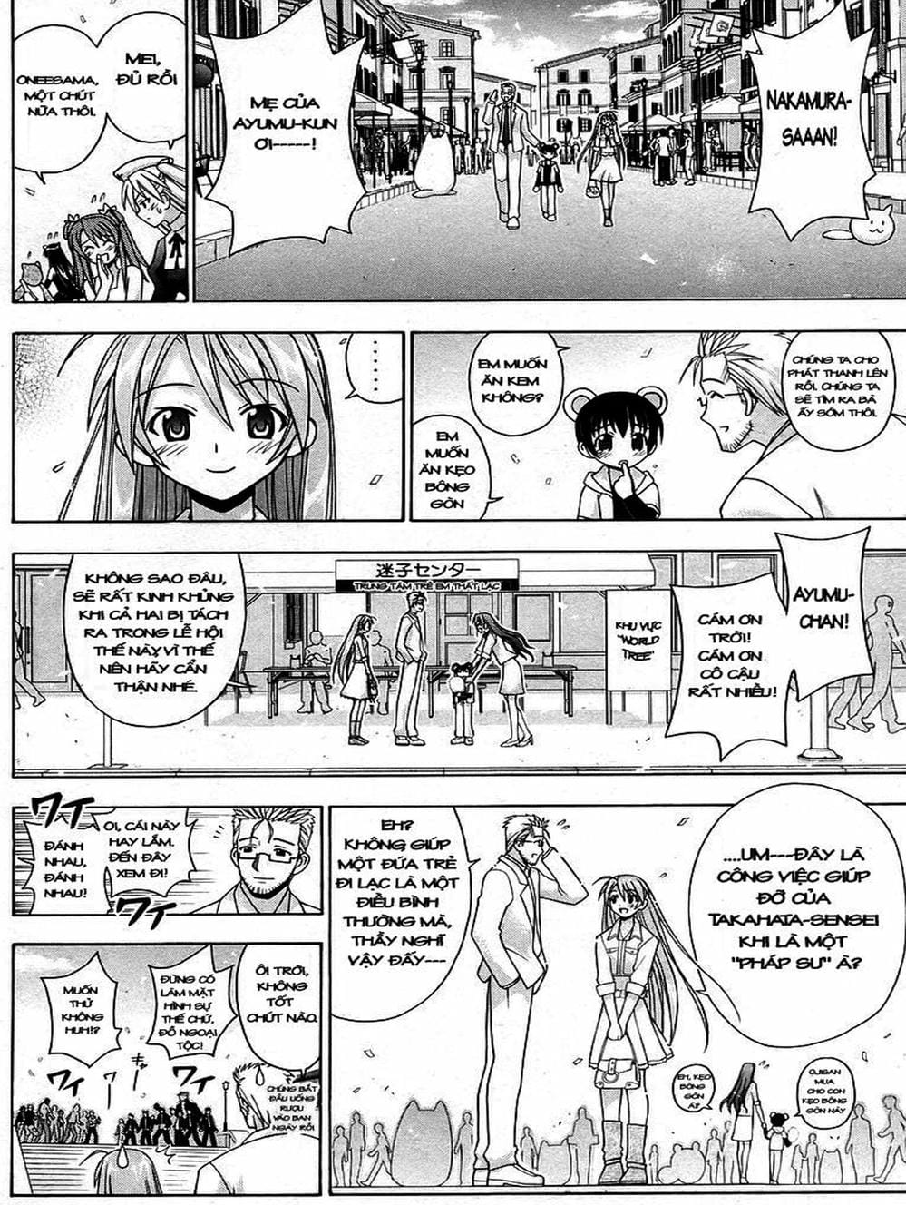 Truyện Tranh Pháp Sư Tí Hon Negima - Mahou Sensei Negima! trang 10