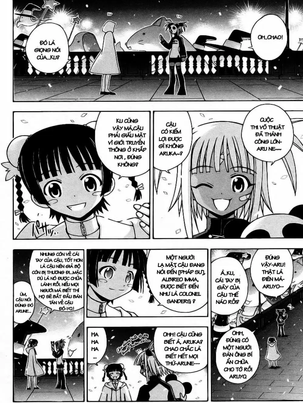 Truyện Tranh Pháp Sư Tí Hon Negima - Mahou Sensei Negima! trang 10