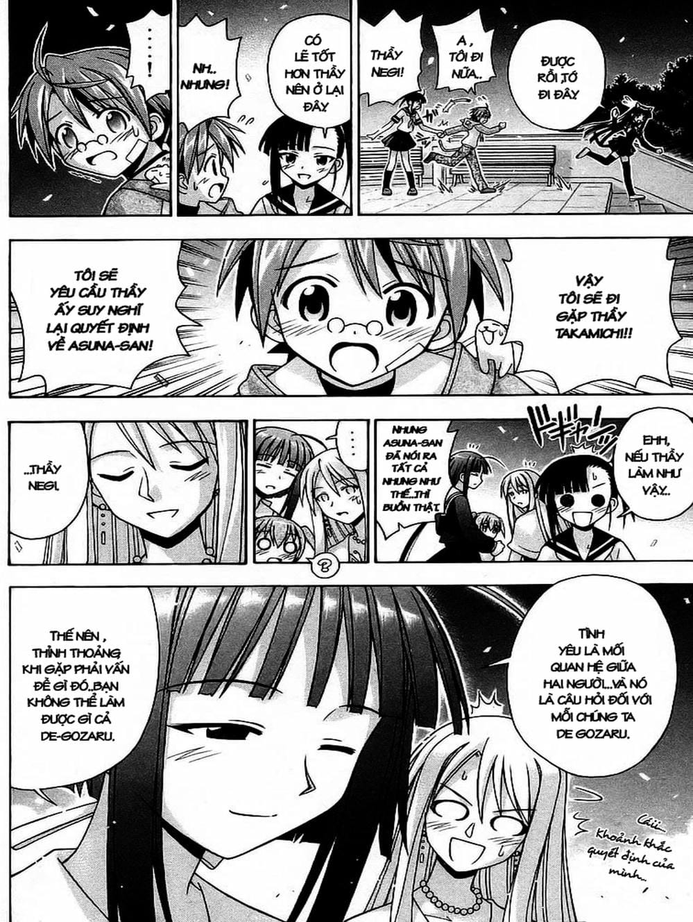 Truyện Tranh Pháp Sư Tí Hon Negima - Mahou Sensei Negima! trang 10